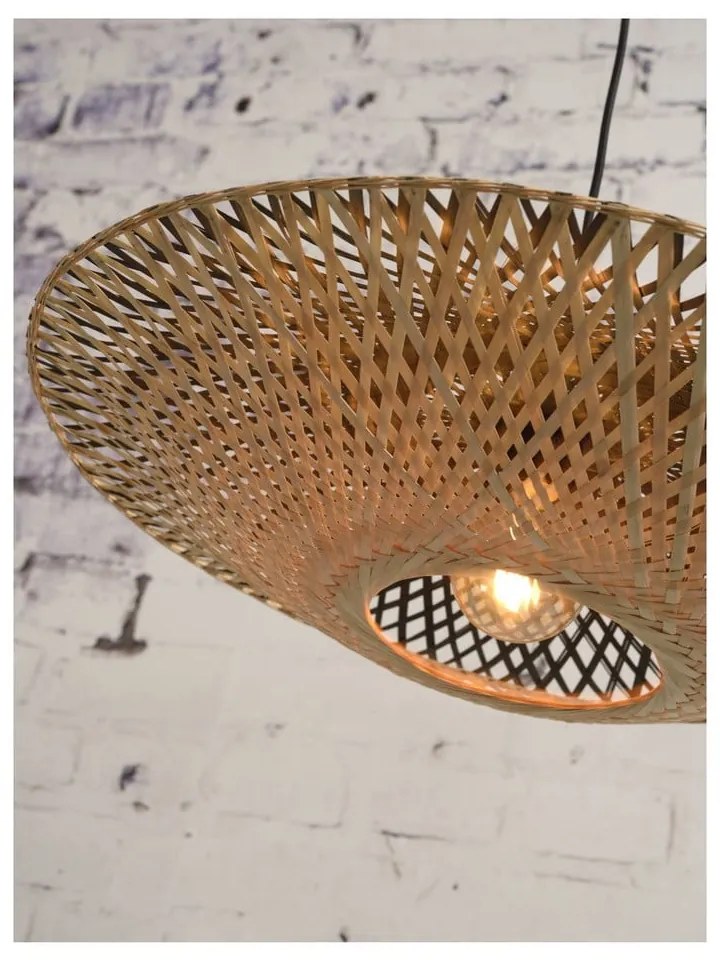 Висящо бамбуково осветително тяло , ⌀ 60 cm Kalimantan - Good&amp;Mojo