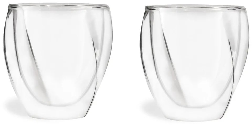 Чаши за капучино с двойни дъна в комплект от 2 бр. 250 ml Cristallo – Vialli Design