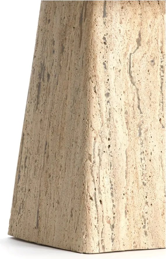 Странична масичка с скаменен плот за маса 45x45 cm Kepami – Light &amp; Living