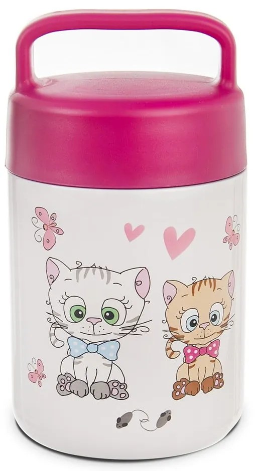 Термос за храна от неръждаема стомана Kittens, 480 ml - Orion