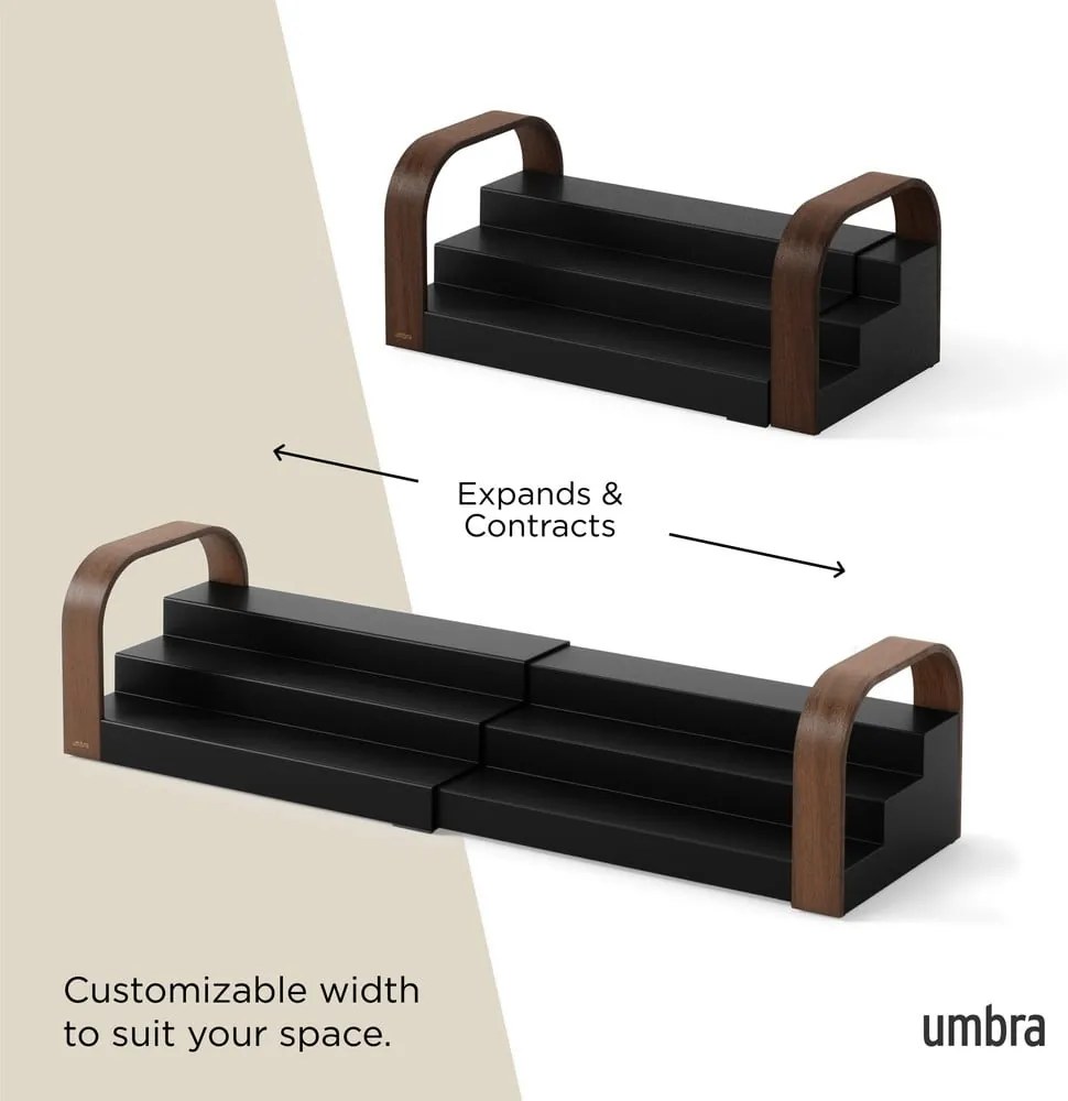Органайзер за подправки от рециклирана пластмаса Bellwood – Umbra