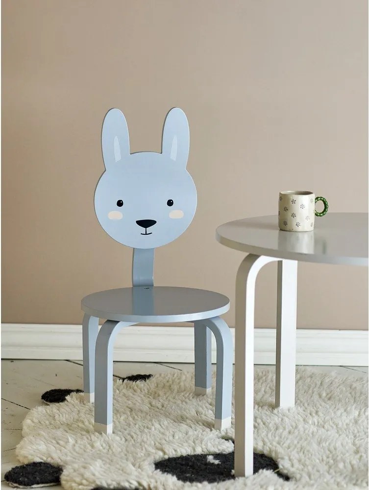 Сив детски стол Marle – Bloomingville Mini