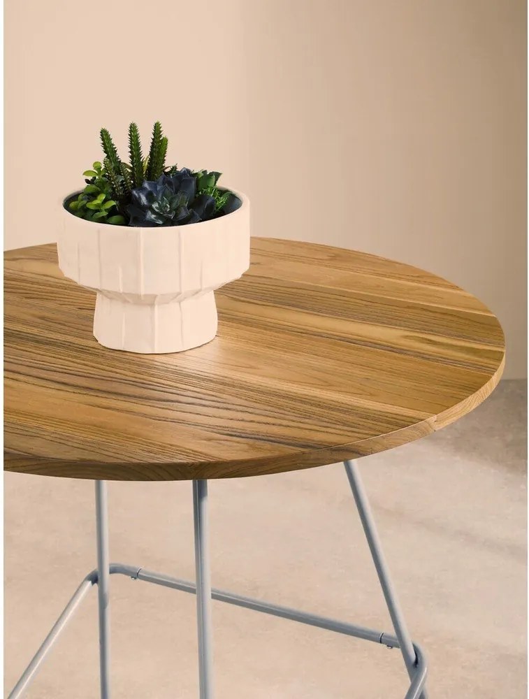 Кръгла трапезна маса от масивен бряст ø 80 cm District – Premier Housewares