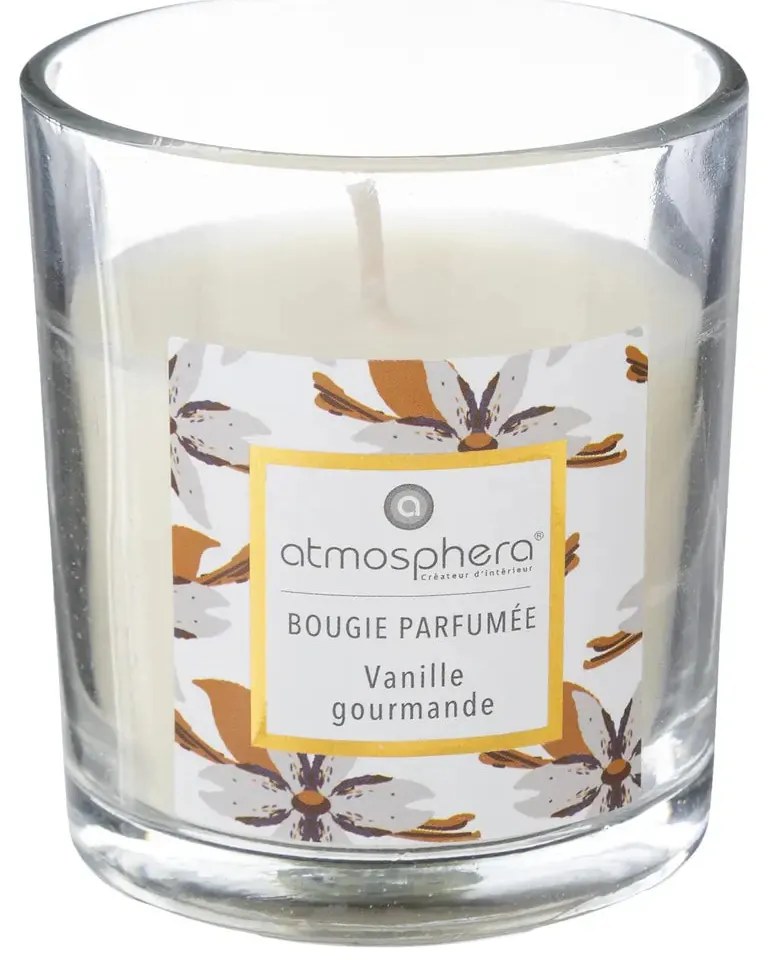 Ароматна свещ atmosphera Neda, Стъкло, 110 g - Morello Cherry