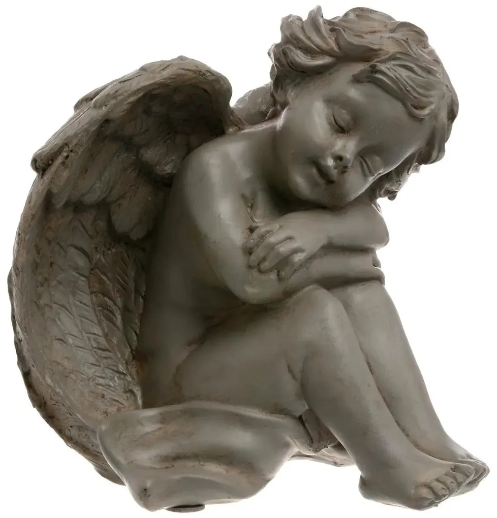 Декоративна фигура atmosphera Angel, Смола, 16 cm, Асорти