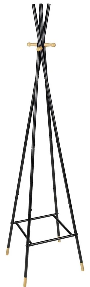 Черна метална закачалка Loft - Wenko