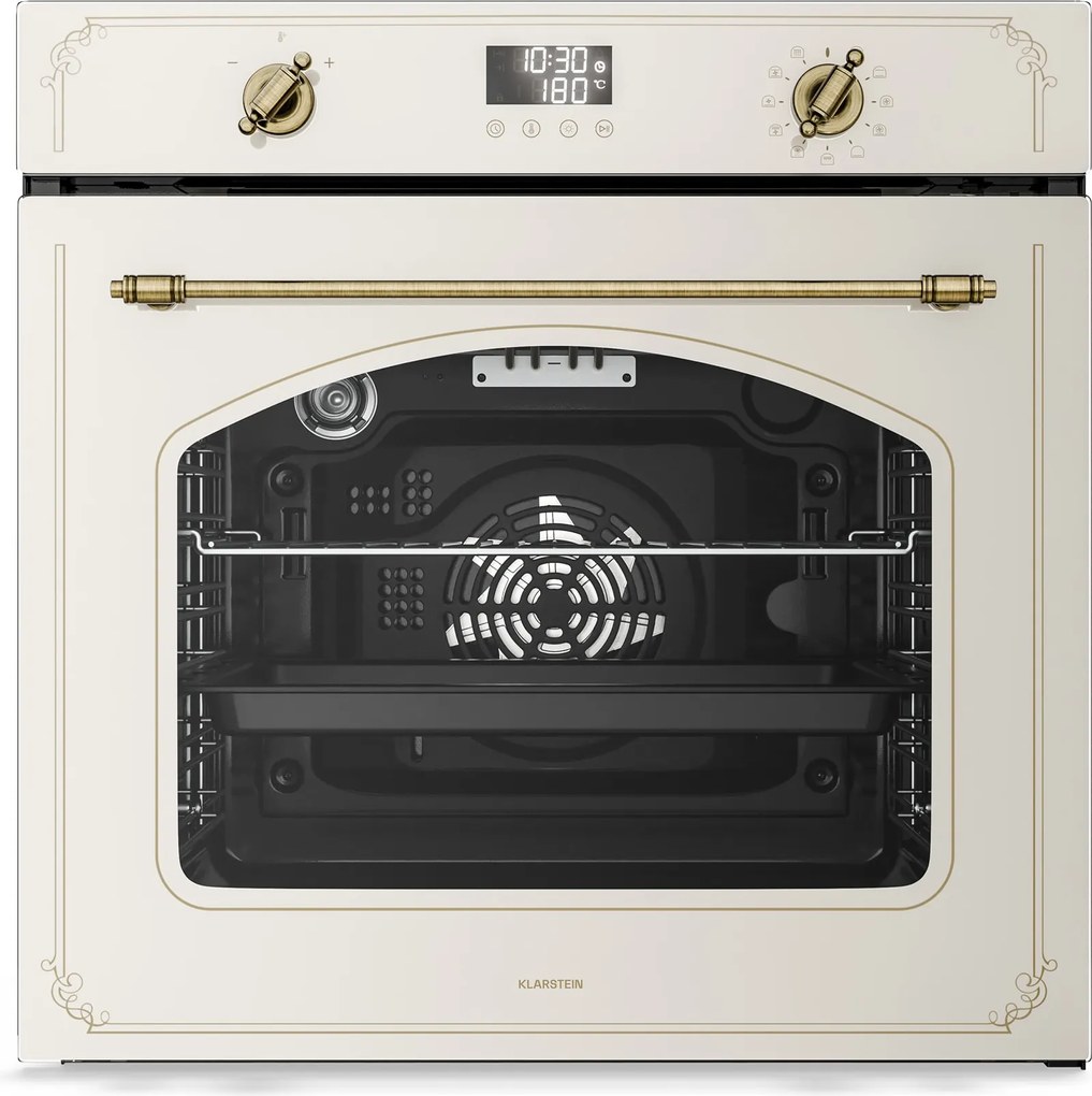 Klarstein Фурна Виктория | електрическа фурна с функция пиролиза | 3150 W | 76 л | 60 см