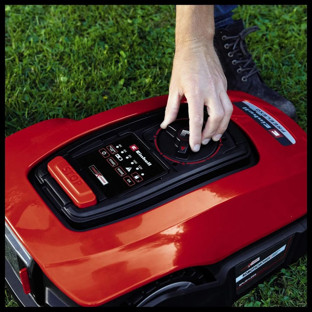 Акумулаторна косачка робот Einhell Freeloxo Cam Plus 600 Power X-Change, 18 V, 600 м2 (3413975)