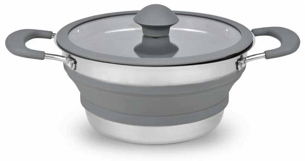 Сгъваема туристическа тенджера 1,5 l