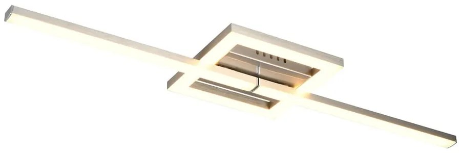 Сиво LED осветление за таван 16x54 cm Viale - Trio