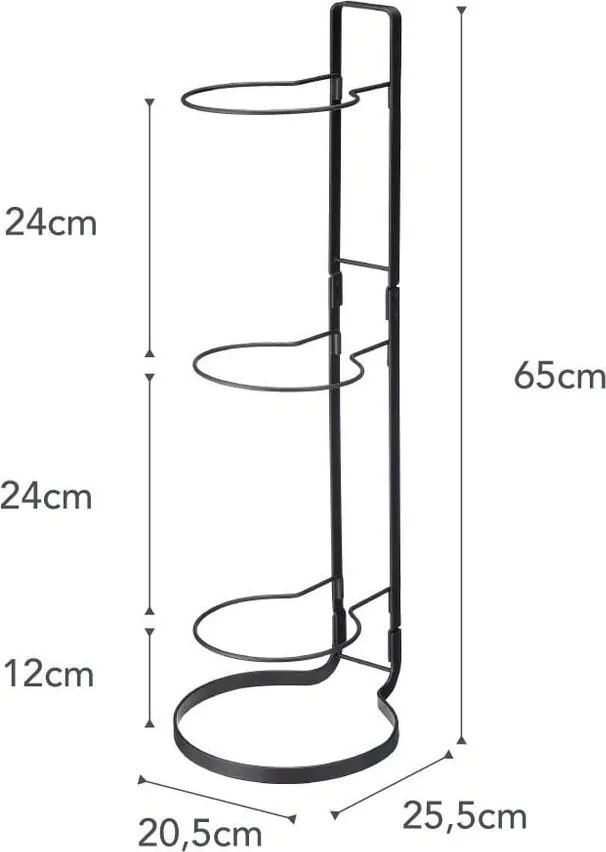 Черна стойка за топка Frame - YAMAZAKI