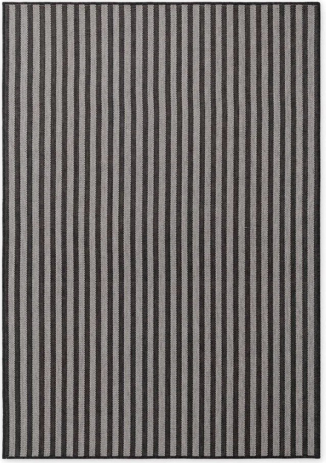 Черен/кремав килим за открито и закрито 160x230 cm Haringey Linley – Ted Baker