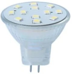 Лампа LED GU4 MR11 2.5W 3000K 12V  (10 τεμάχια)