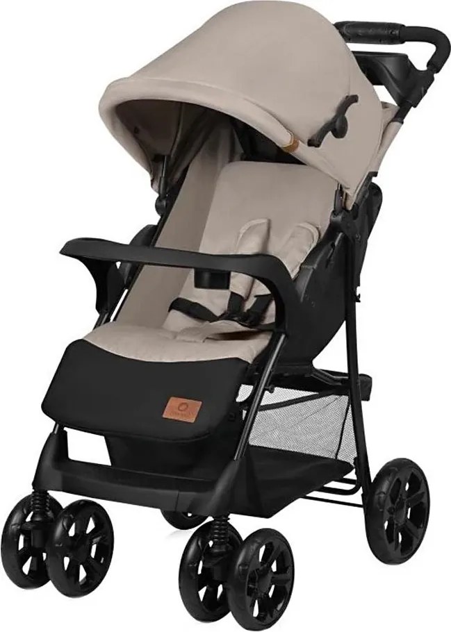 Lionelo - Спортна количка EMMA PLUS бежова/черна