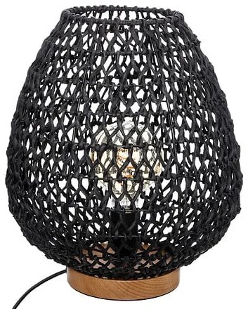 Нощна лампа atmosphera Etel, 35.5 cm - Черен