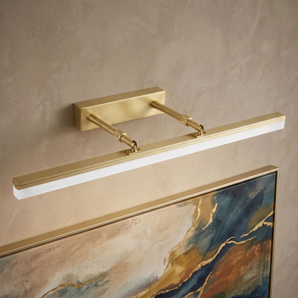 LED аплик за баня APP1876-1W 60cm BRUSH GOLD
