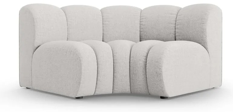 Светлосив шенилов модул за диван (променлив) Lupine – Micadoni