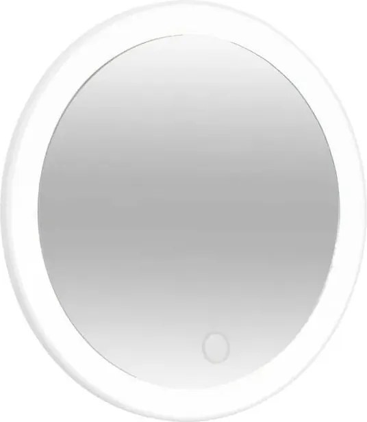 Огледало за баня 5five, LED, Пластмаса, Въртящо