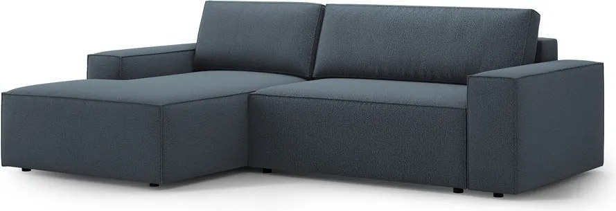 Син разтегателен ъглов диван (ляв ъгъл) Jodie – Micadoni Home