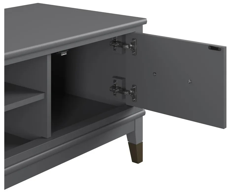 Сива маса за телевизор Westerleigh - CosmoLiving by Cosmopolitan