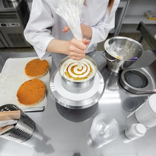 Регулируема форма за печене на торта Ruhhy, неръждаема стомана, диаметър 16-30см