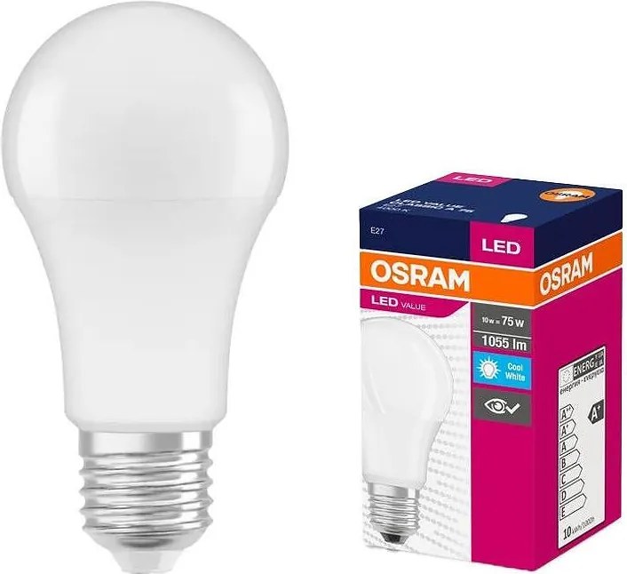 LED крушка OSRAM, 10.5W, E27, 4000K