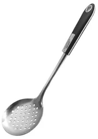 Иноксова решетъчна лъжица с пластмасова дръжка BR-PREMIER (JKPHS 500-2) - Horecano