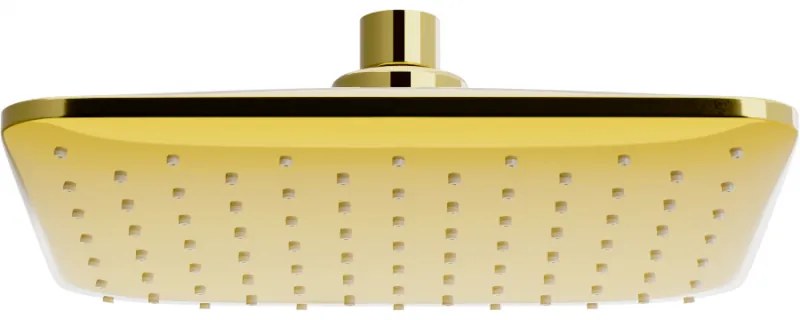 Mexen D-62 душ глава 20x20 см, златна - 79762-50