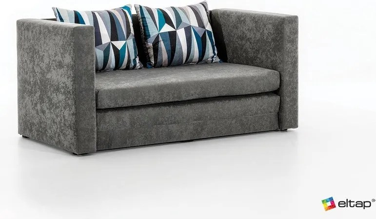 Кафяв шенилов разтегателен диван 132 cm Neva – ELTAP