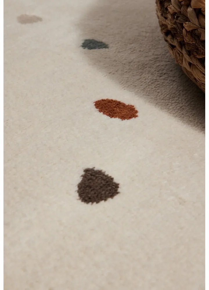 Кремав детски килим 200x290 cm Funny Dots – Hanse Home