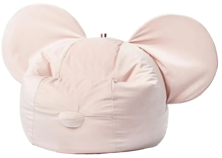 Светлорозов детски пуф Ears – The Brooklyn Kids