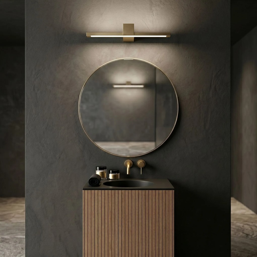 LED аплик за баня SWE047-1W 60cm GOLD BRUSH