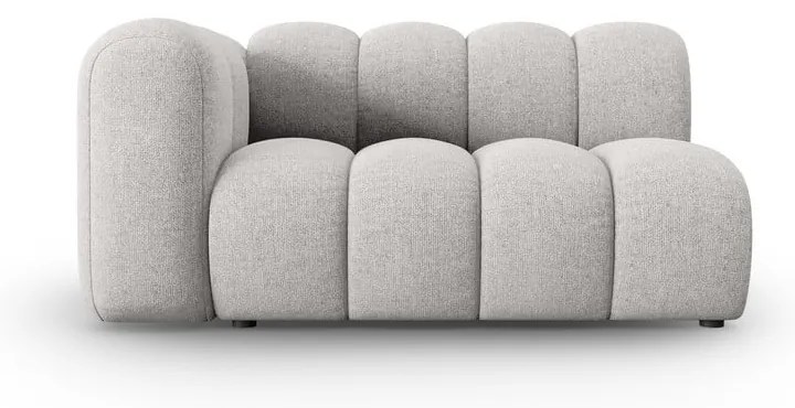Светлосив модулен диван (ляв ъгъл) Lupine – Micadoni Home