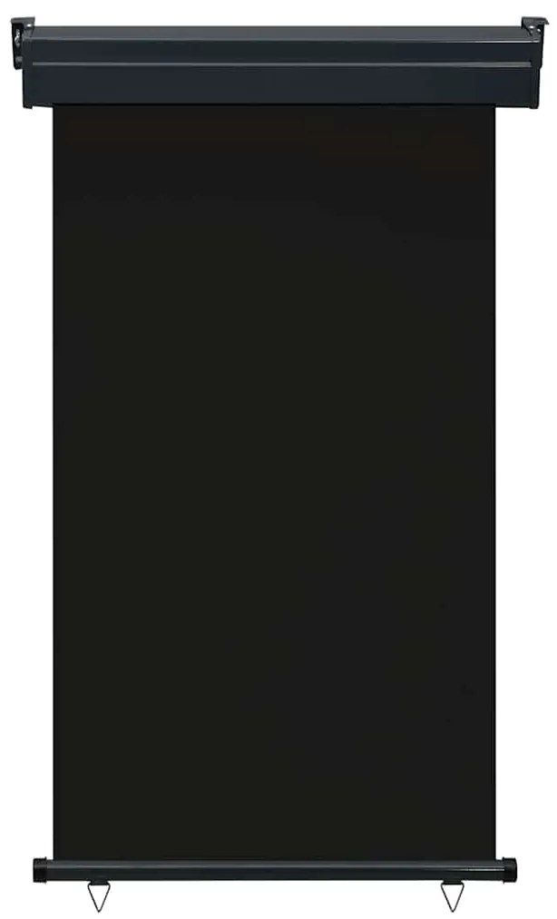 48412 vidaXL Вертикална тента за балкон, 105x250 см, черна