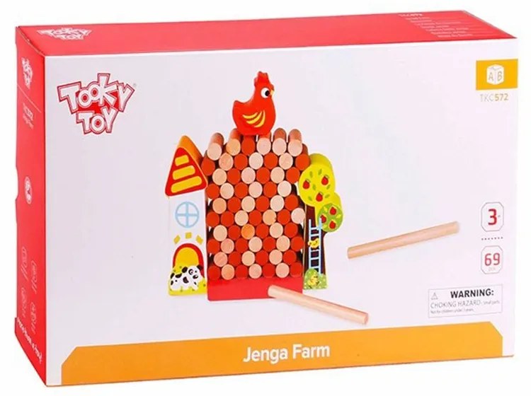 Tooky Toy - Игра за баланс и координация, Спаси кокошката
