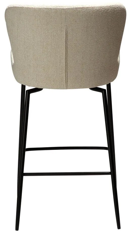 Кремав тапициран бар стол (височина на седалката 67,5 cm) Glam – DAN-FORM Denmark