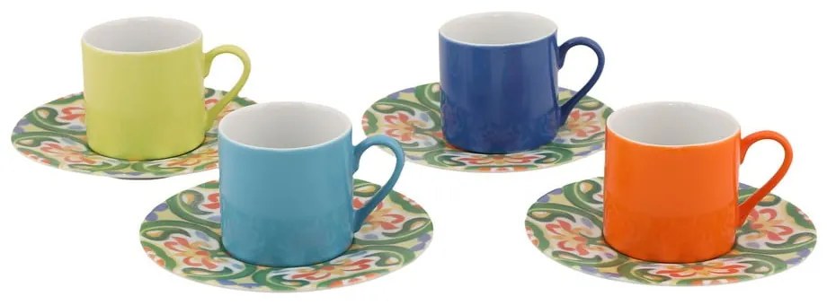 Порцеланови чаши в комплект от 4 бр. 0,1 л - Hermia