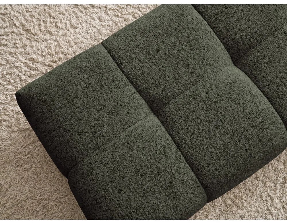 Зелена шенилова табуретка Everest – Bobochic Paris