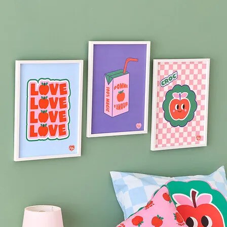 Детска декорация за стена atmosphera Chachapop, 31.5×41.5 cm, Асорти