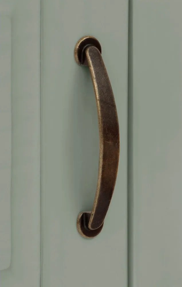 Светлозелена маса за телевизор от масивен бор 160x50 cm Selma – Støraa