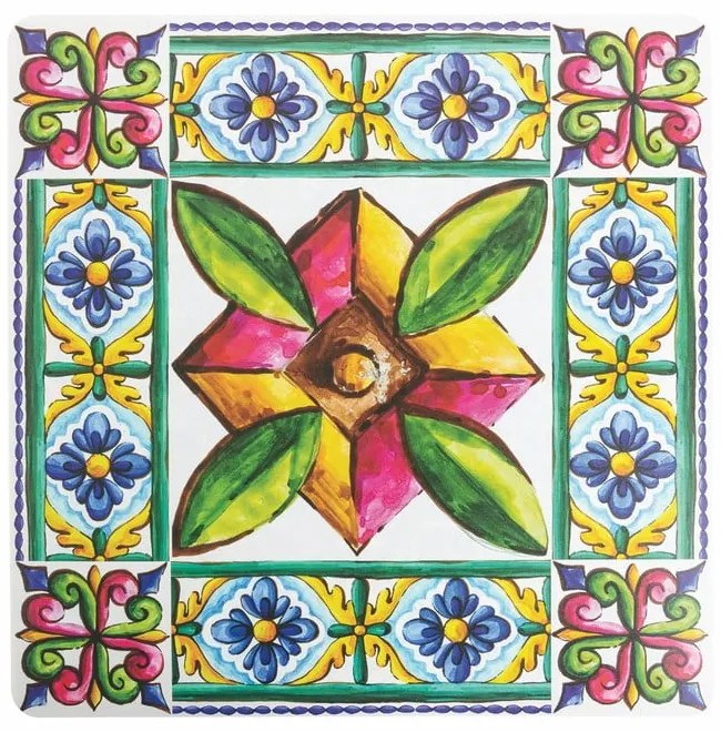 Пластмасови подложки за хранене 6 броя 37x37 cm Costiera - Villa d'Este
