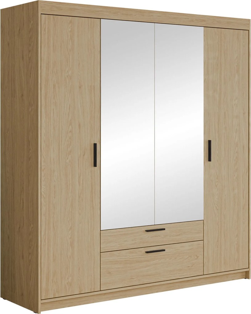 Гардероб четири врати Elena 4DM-Сонома