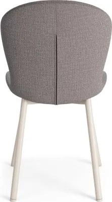 ФИОРА Светлосиво Таупе (тъкан Басэл 34) / бежови крака – МОДЕРЕН ТАПИЦИРАН С ЧЕНИЛ СТОЛ ЗА ДНЕВНА/ТРАПЕЗАРИЯ