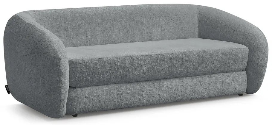 Тъмносив шенилов сгъваем диван 228 cm Neyo – Bobochic Paris