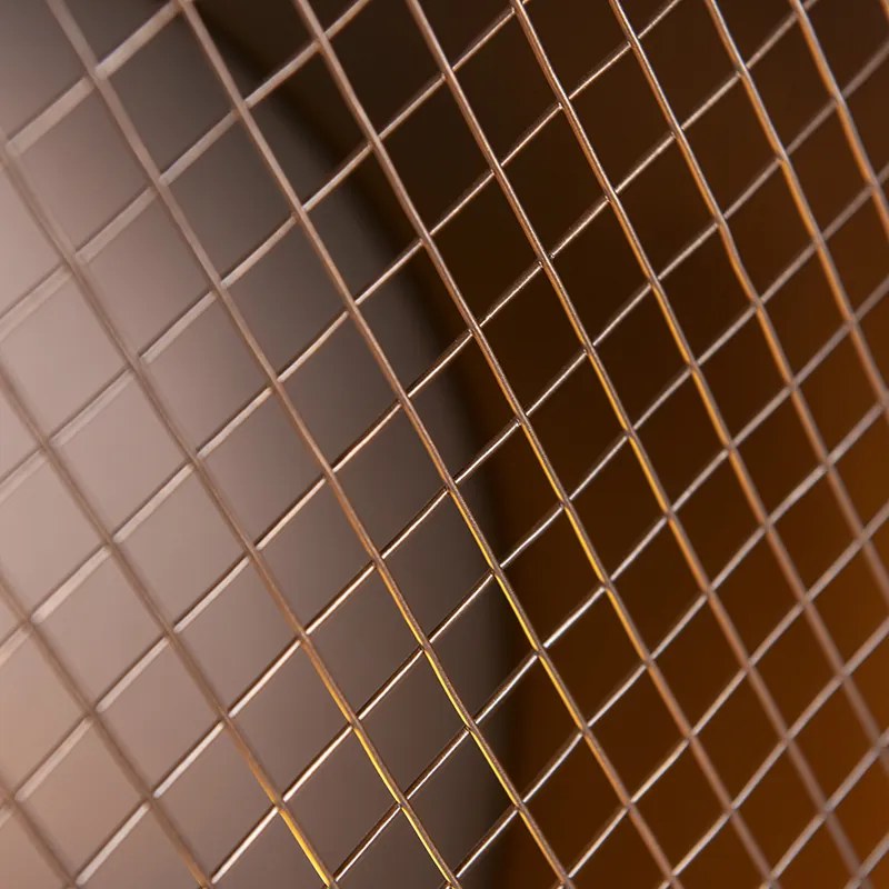 Винтидж подова лампа на бамбуков трипод зелена с мед - Barrel