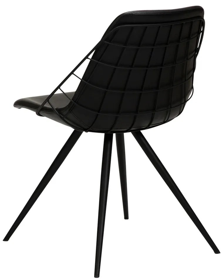 Стол за хранене от черна изкуствена кожа Sway - DAN-FORM Denmark