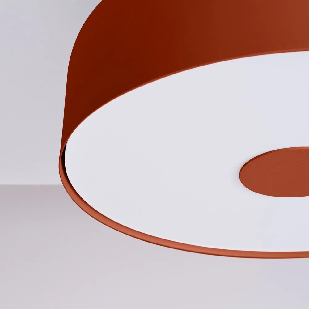 Оранжево осветително тяло за таван ø 30 cm Blacko – Sollux