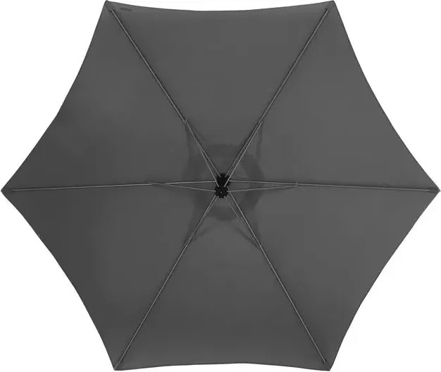 Градински чадър със странична стойка Hesperide Manoa, 3 m - Горчица