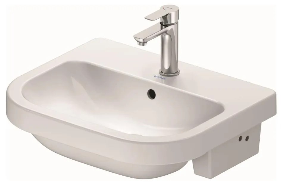 Duravit 24035500002 - Вграден умивалник D-CODE 55x45,5 см керамика/лъскаво бяло