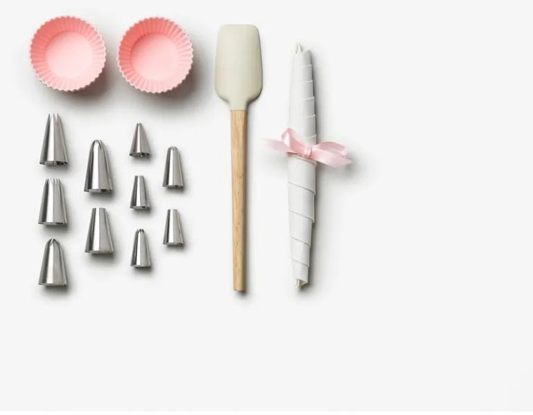 Комплект за декорация на сладкиши, 10 бр. The Essentials Cupcake Tools – Printworks